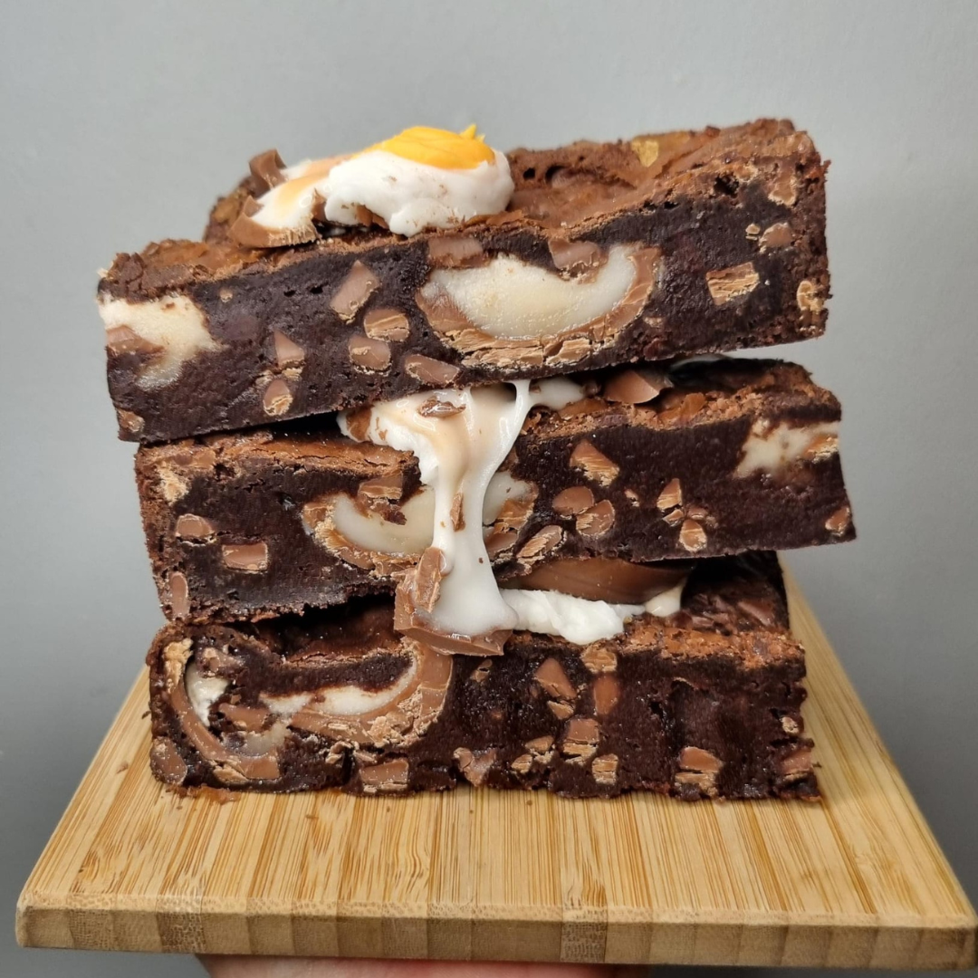Creme Egg Brownie
