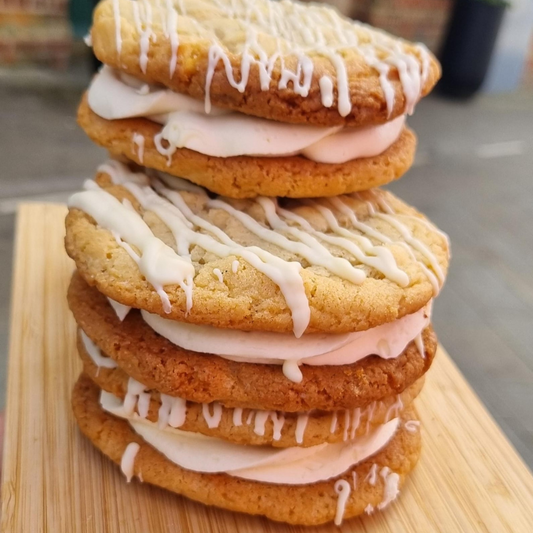 White Chocolate Cookie Sandwich